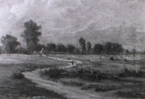 Sommerlandschaft Mit Hirtinnen Und Vieh Sommerlandschaft Mit Hirtinnen Und Vieh