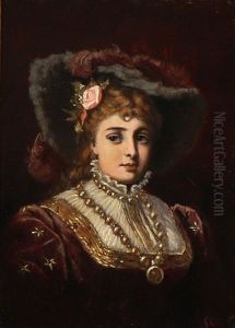 Portrait Of A Young Woman, Presumably Hedvig Friedlandser Von Malheim