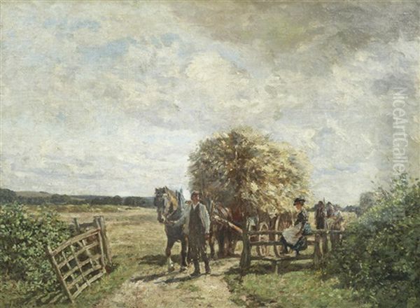 The Hayfield by James Charles