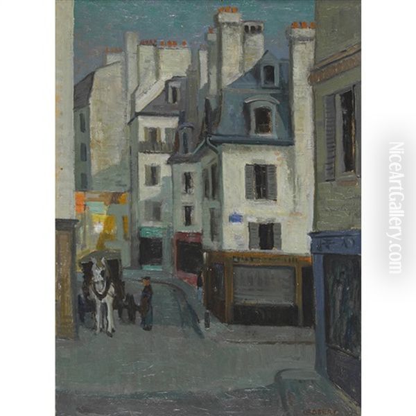 Gassenzug In Paris - view 1