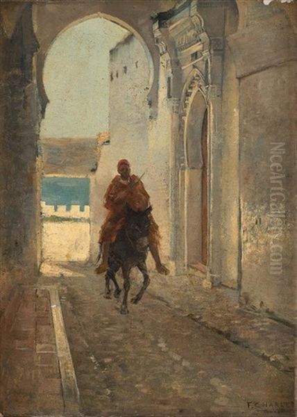 The Donkey Rider, Tangier - view 1