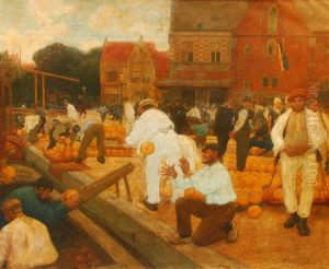 Le Marche Au Fromage A Alkmaar