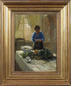 La Preparation Du Repas by Frantz Charlet