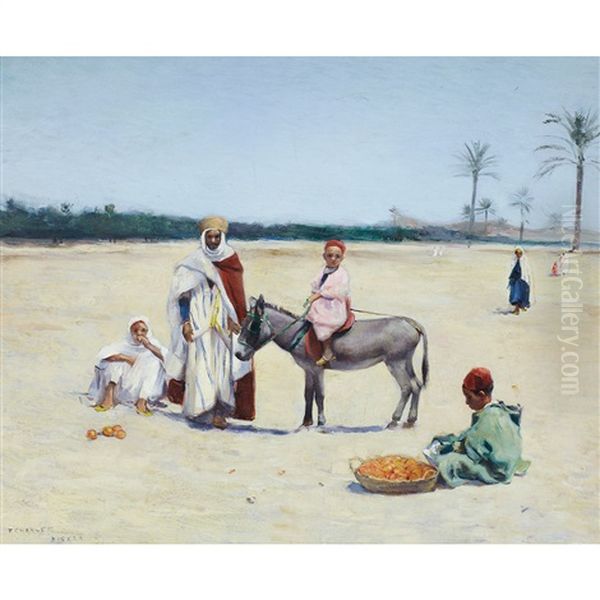 Little Salesman At Biskra, Algeria - view 1