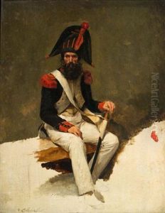 Fantassin Au Repos by Nicolas Toussaint Charlet
