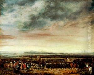 Napoleon Reviewing His Troops by Nicolas Toussaint Charlet