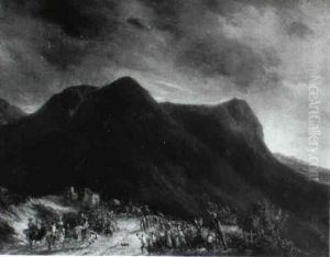 Retour De I'lle D'elbe by Nicolas Toussaint Charlet