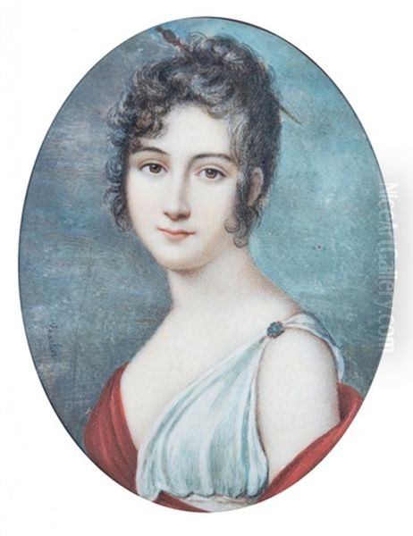 Portrait Presume De Mademoiselle Remusat - view 1