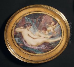 Jeune Femme Au Bain, Deux Amours A Ses Cotes by Jacques Charlier