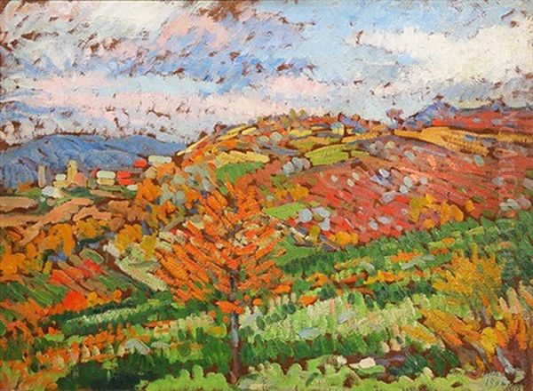 French Mountainside Village - view 1