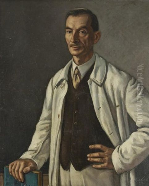 Portrait De Louis Creuzevault, Relieur A Paris - view 1