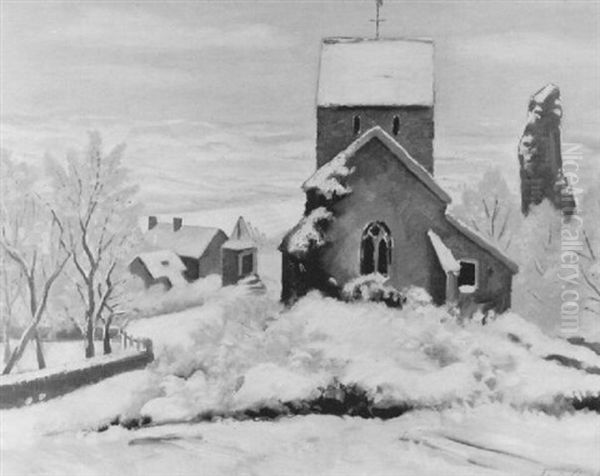 Eglise Sous La Neige - view 1