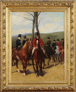Preparing For The Hunt by John Charlton