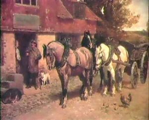 At The Door Of The Jolly Waggoner by John Charlton