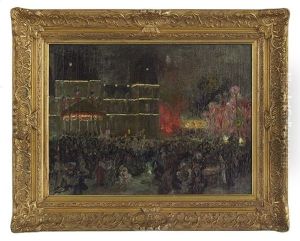 Le Cirque Au Nuit by Raymond Louis Charmaison