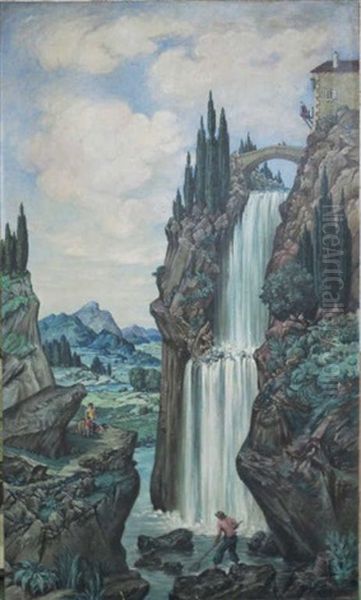 Le Pecheur A La Cascade - view 1