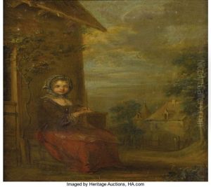 The Young Farm Girl by Jean-Baptiste Charpentier the Elder