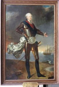 Portrait En Pied Du Duc De Penthievre by Jean-Baptiste Charpentier the Elder