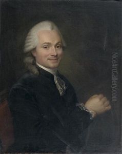 Portrait D'homme by Jean-Baptiste Charpentier the Elder