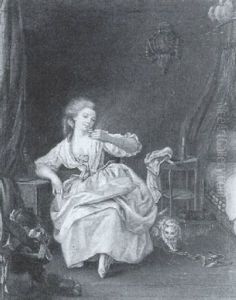 L'oiseau Favori by Jean-Baptiste Charpentier the Elder
