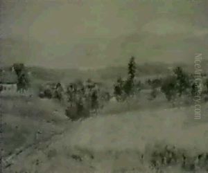 Vue De La Chaine Des Alpines Depuis Le Jura, 1910 by Albert Charpentier