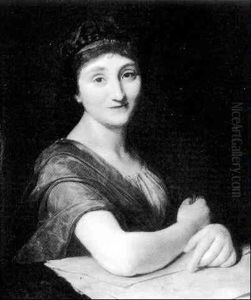 Portrait D'angelique Gaudo by Constance Marie (Blondelu) Charpentier
