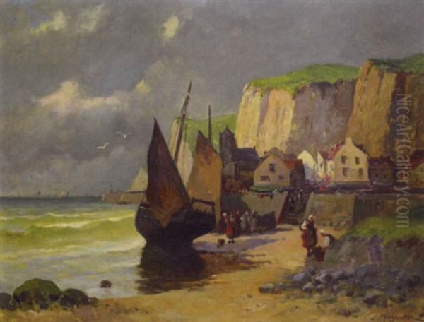 Village De Pecheurs En Normandie - view 1