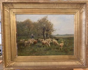Bergere Et Ses Moutons Bergere Et Ses Moutons