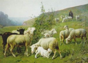 Return Of The Flock by Albert Charpin
