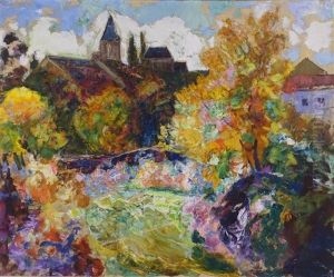 Auvergne, Paysage D'automne by Victor Charreton