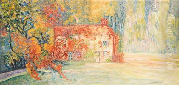 Maison Dans Un Jardin Fleuri - view 1