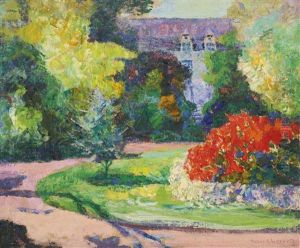 Le Jardin De Chateau by Victor Charreton