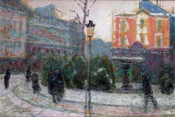 Paris, La Place Pigalle Et Le Cabaret L'abbaye De Thelem - view 1