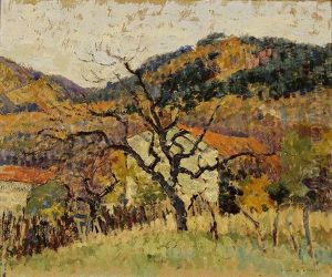 Automne Ensoleille by Victor Charreton