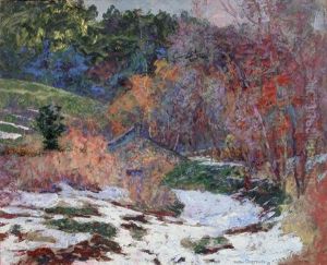 Paysage Automnal En Auvergne by Victor Charreton