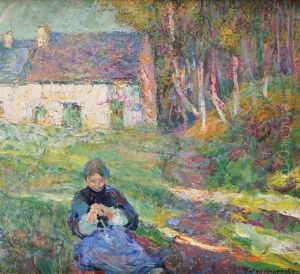 Jeune Femme A L'ouvrage Jeune Femme A L'ouvrage