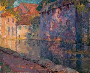 Canal A Bruges by Victor Charreton