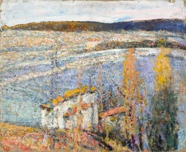 Peupliers, Vallee De La Monne - view 1