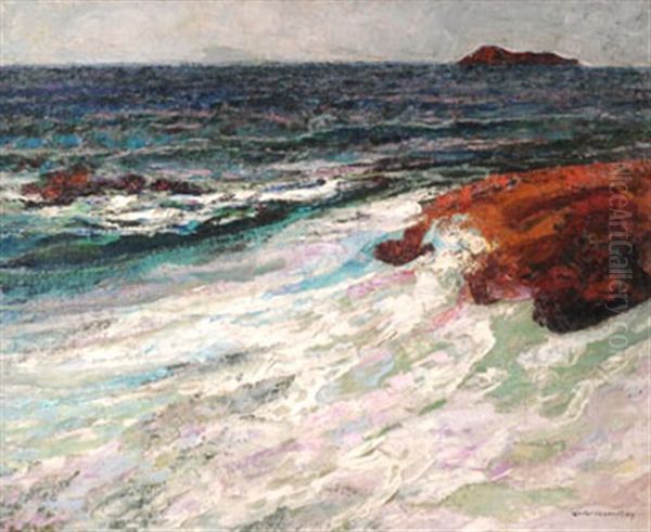 Marine En Bretagne, Les Roches Rouges - view 1