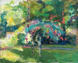 Arbres Fleuris by Victor Charreton
