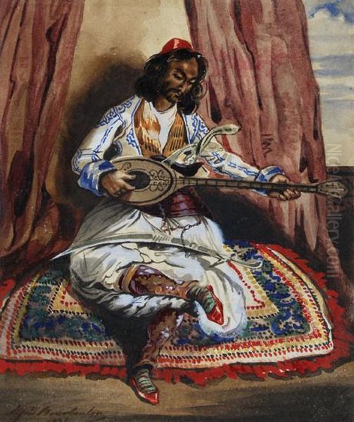 Bazouki Player - view 1