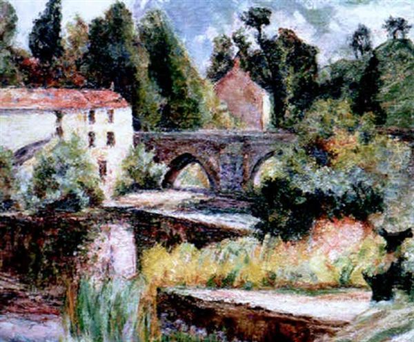 Les Bords De La Gartemp A Bessine - view 1