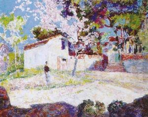 Printemps Dans Le Midi by Victor Charreton