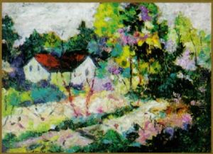 Paysage Fleuri by Victor Charreton