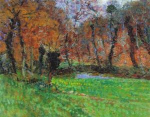 Chataignier En Automne by Victor Charreton