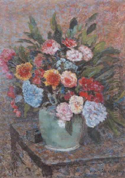 Bouquet De Fleurs Dans Un Vase - view 1