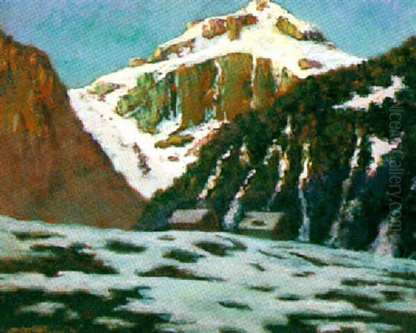 Paysage De Montagne En Hiver - view 1