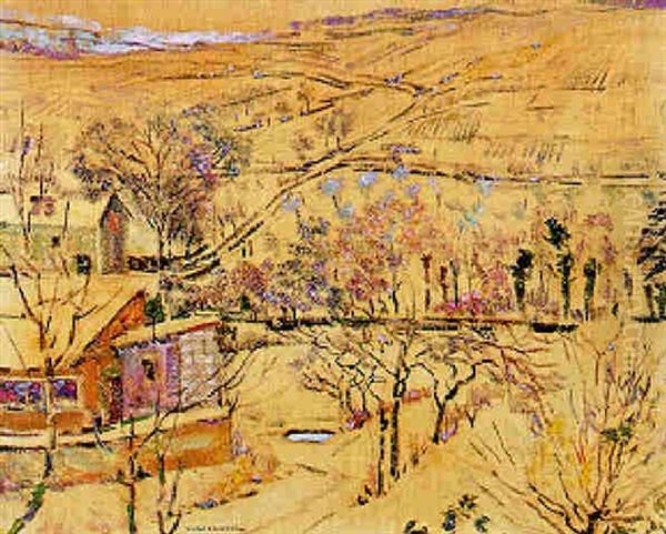 Paysage Vallonne, Effet De Neige - view 1