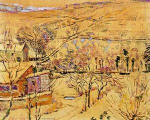 Paysage Vallonne, Effet De Neige