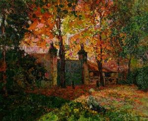 The Chateau Gate by Victor Charreton
